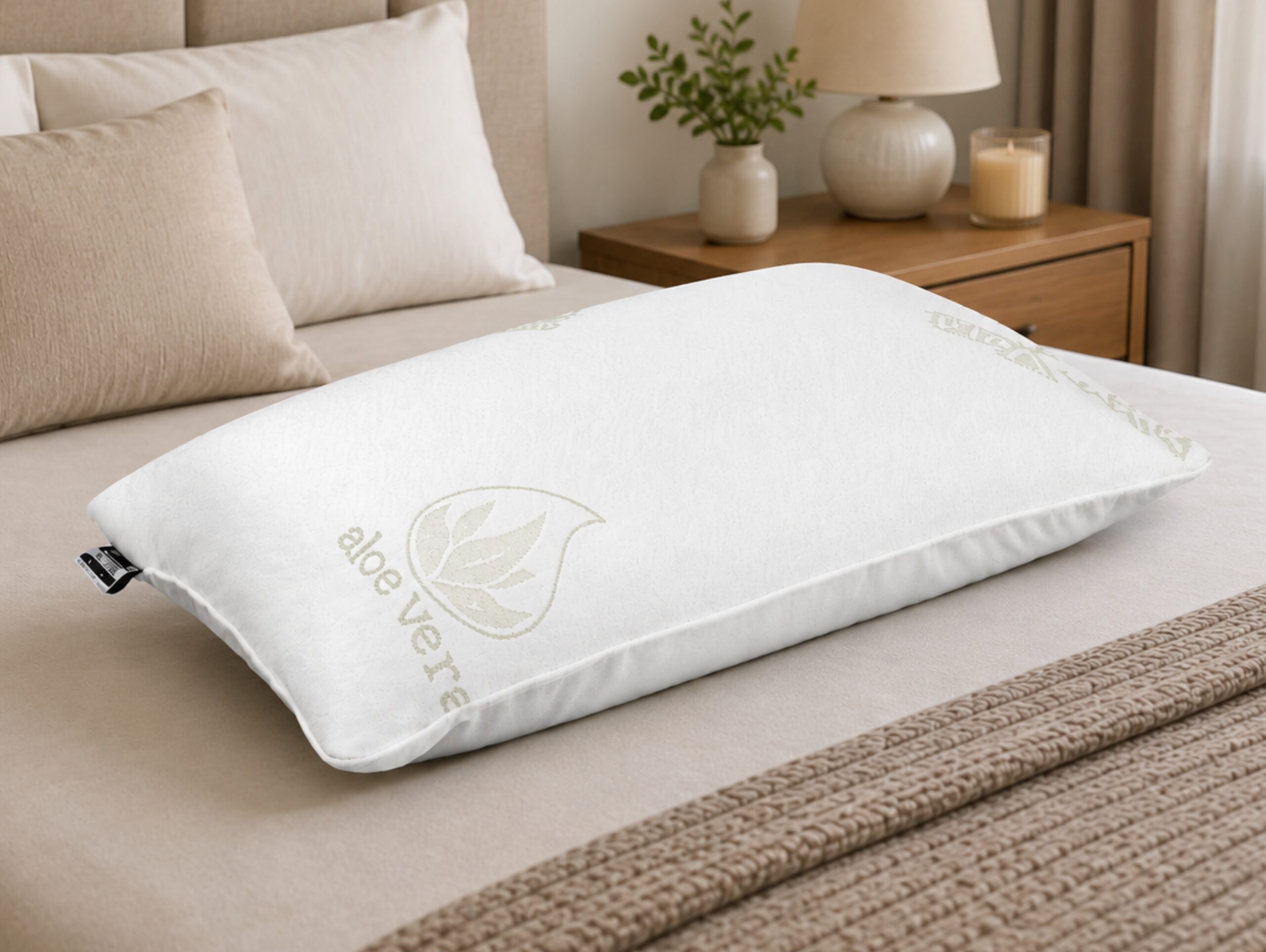 Perna Somnart 4 anotimpuri Memory Foam si Aloe Vera - view 5