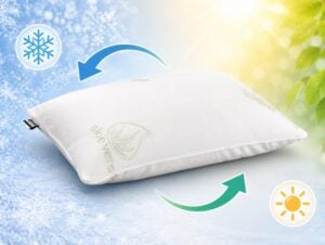 Perna Somnart 4 anotimpuri Memory Foam si Aloe Vera