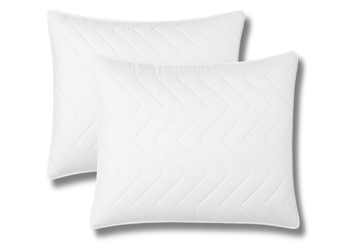Set 2 Perne Somnart matlasate Pur Confort 60x60 cm