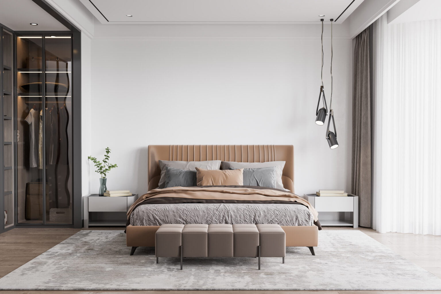 Aranjarea mobilei în dormitor