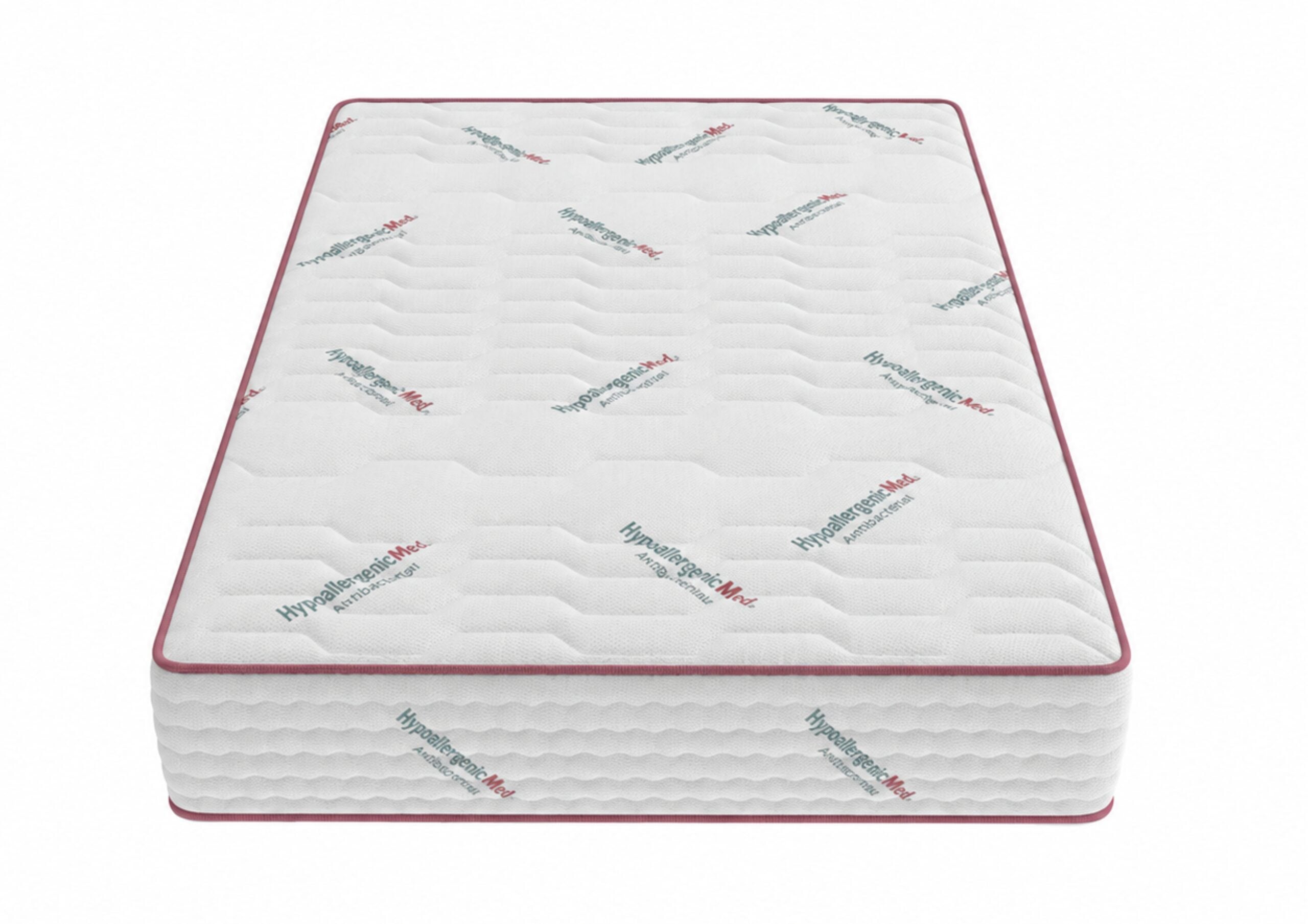 Saltea cu arcuri Pocket HypoallergenicMed® Safe Relax HoReCa 140x190, înălțime 25 cm, ortopedică, husă tratament antialergic, fermitate mediu-tare