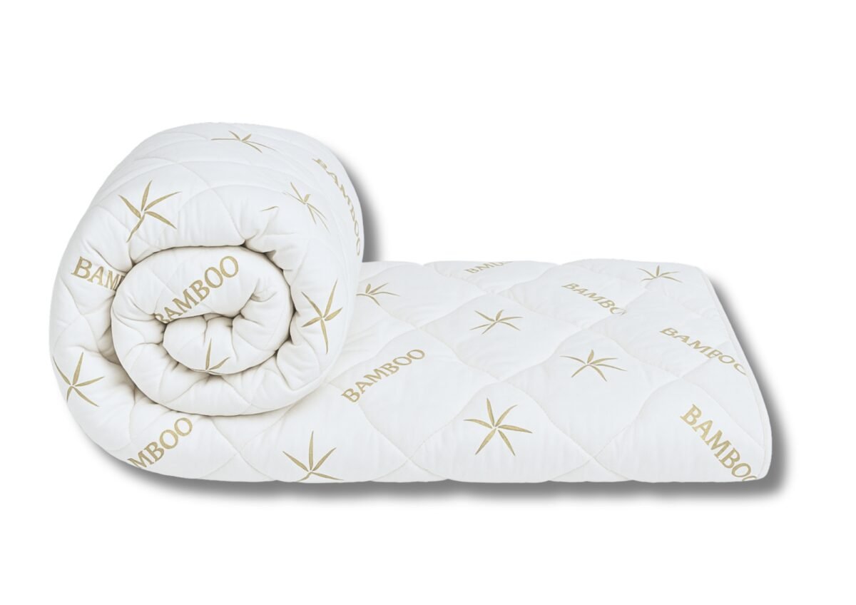 Pilota matlasata Bambus Confort Somnart, 180x200 cm, 250 g, microfibra, vara
