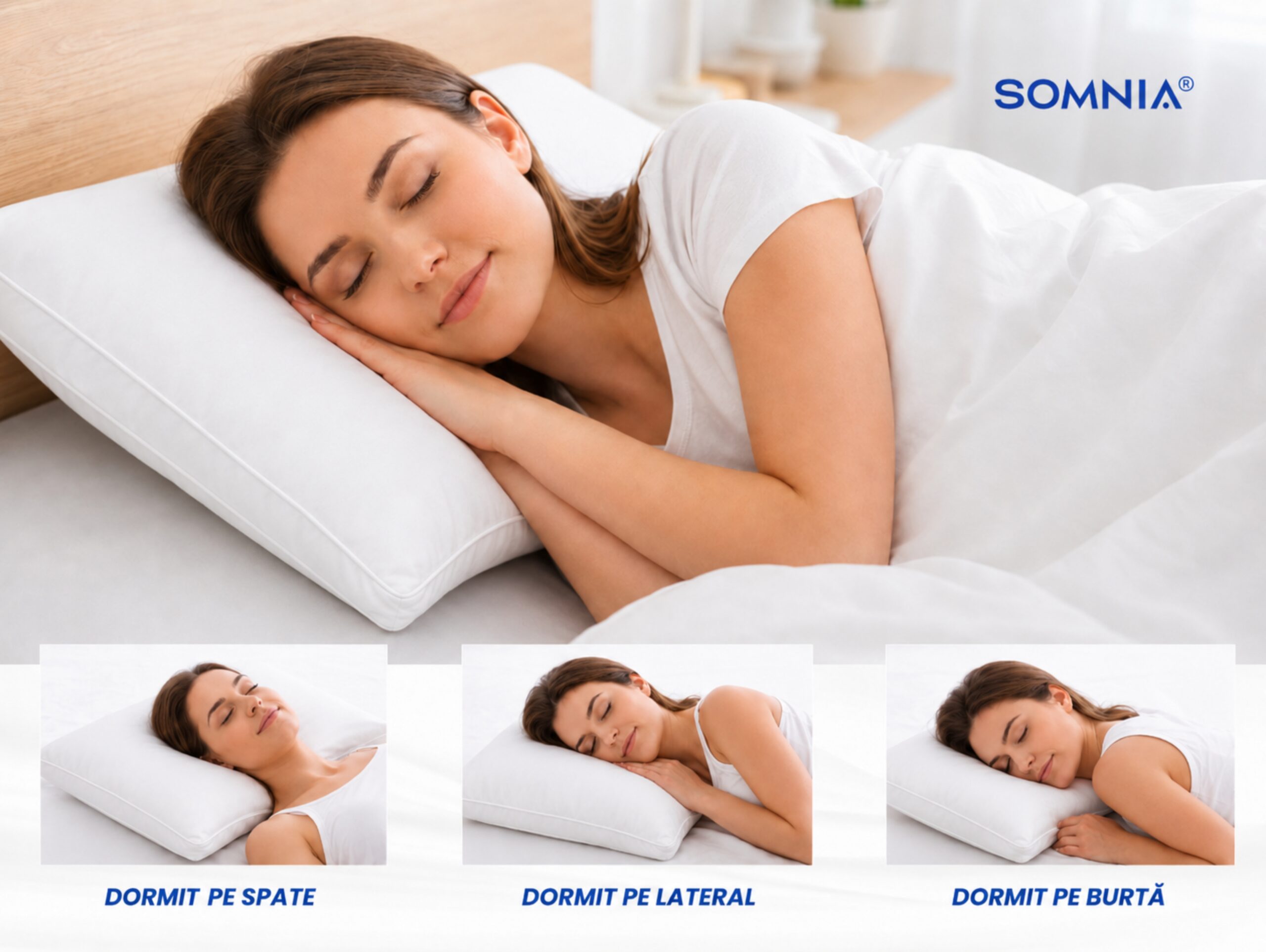 Perna Gusset din nanofibra Somnia NanoDream Premium, pentru fata de perna 50 x 70 cm, la geanta - view 4